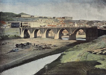 Brücke in Tiflis, Das Arsenal und der Gouverneurspalast